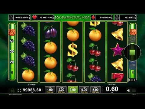 100 Burning Hot – Video Gameplay