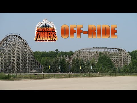 Shivering Timbers Off-Ride Footage, Michigan's Adventure CCI Wooden Roller Coaster | Non-Copyright