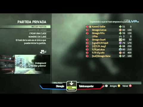 Teletransporter vs Dimegio - Final MW3 Xbox 360 Open Cup 2 LVP Temporada 3