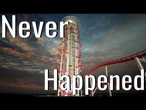 Why The Tallest Roller Coaster in The World Never Happened(Orlando Skyplex, polar coaster)