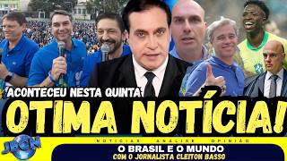 BOA NOTÍCIA!!! FLÁVIO, TARCÍSIO E NUNES ANUNC SP... MARCHA PARA JESUS, ANDRÉ MENDONÇA, Globo