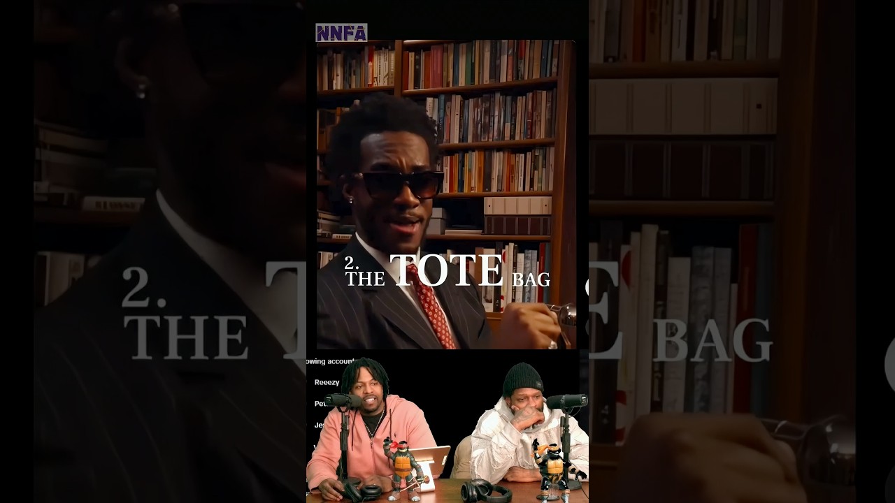 Real men use tote bags?#nnfapodcast #podcastclips #totebags #mensfashion