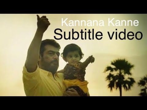 Kannana Kanne Viswasam Lyrics Meaning | Subtitle Video