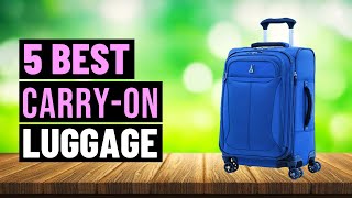 Top 5 Best Carry-On Luggage 2025 - Buying Guide
