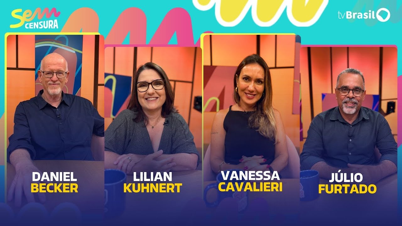 SEM CENSURA RECEBE DANIEL BECKER, LILIAN KUHNERT, JÚLIO FURTADO E VANESSA CAVALIERI