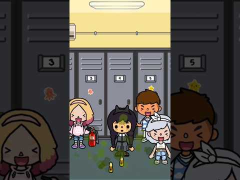 Enid Bullying Wednesday Prt 2 😡😱 | #tocaboca #tocalifeworld #shorts