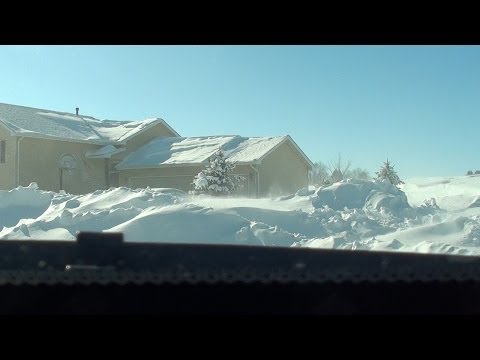 Waconia MN Snowstorm Tour 02/20/2014 - Part 1