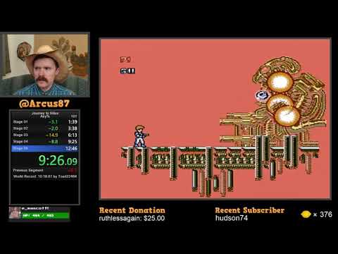 Journey to Silius NES speedrun in 12:40 by Arcus