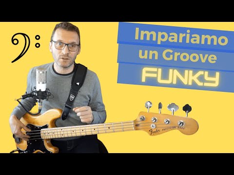 Impariamo un groove Funky con il Basso Elettrico: trascrizione, tab e lettura ritmica