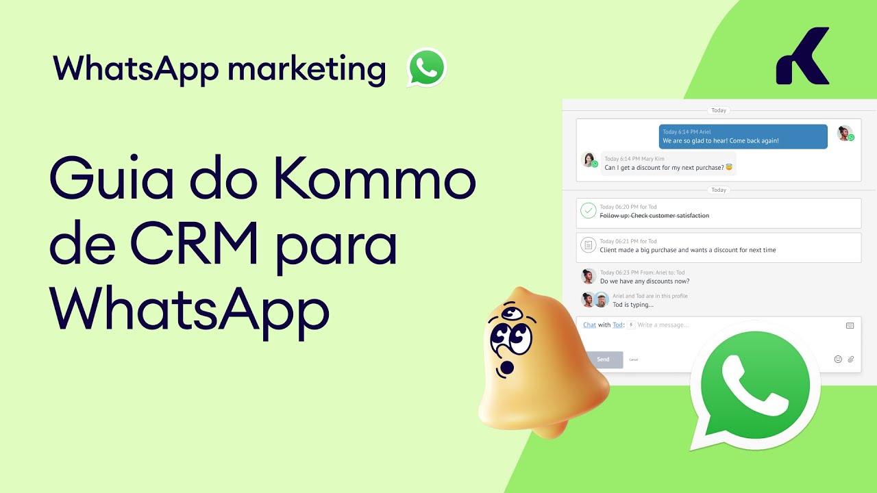 Guia da Kommo de CRM para WhatsApp