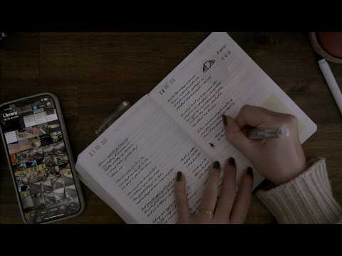 catching up on some journalling ✷ journal with me (chatty, soft piano)