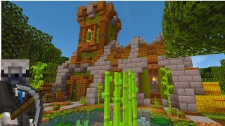 ⚔️Medieval Tower Minecraft House Tutorial 🛡️
