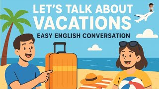 Let’s Talk About Vacations | Easy English Conversation for Beginners | English Podcast
