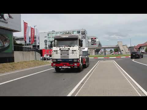 Scania 143 470 V8 open pipe sound & 112  Turbo sound