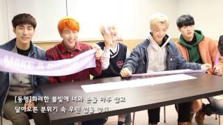 팬들 위해 응원법을 직접 알려주는 흥부자 아이돌.mas(박자주의)