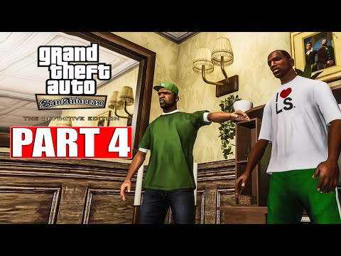 GTA SAN ANDREAS DEFINITIVE EDITION Gameplay German Part 4 German Walkthrough GTA SAN ANDREAS Deutsch