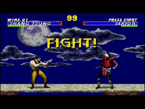 Ultimate Mortal Kombat Trilogy (Genesis) - Shang Tsung MK3 - Hardest - No Continues