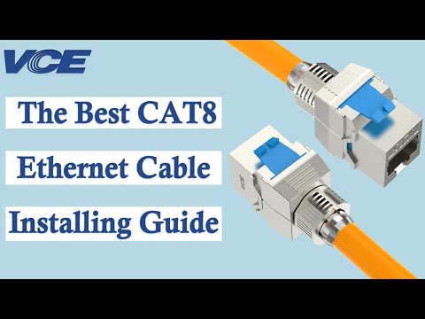 The Best Cat8 Ethernet Cable Making 2022 || OPERATION GUIDE || VCELINK