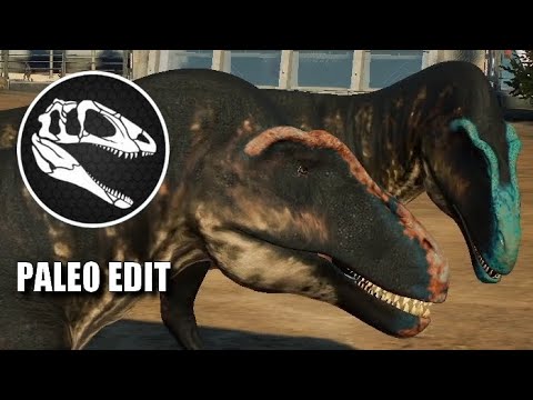 2 Acrocanthosaurus vs 2 Carcharodontosaurus - JWE 2 Mods (4K 60FPS)