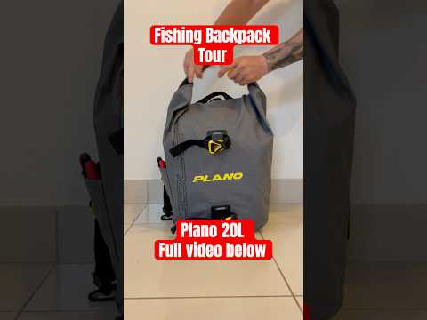 Fishing Backpack Tour | Plano 20L
