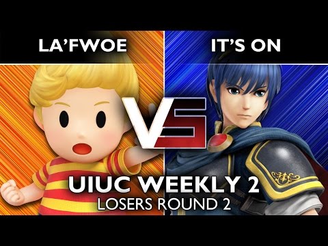 [Sm4sh Weekly 2] La'Fwoe (Lucas) vs. It's On (Marth) SSB4 Singles Losers Bracket