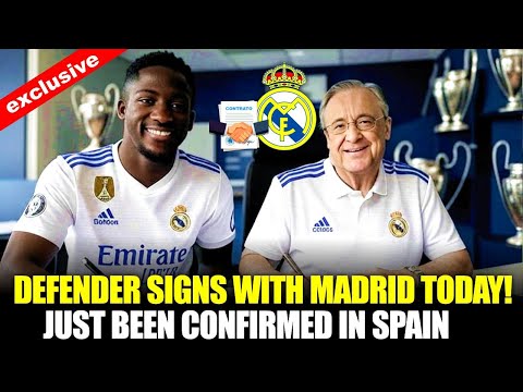 URGENT! NEW DEFENDER SIGNS WITH MADRID! JUST HAPPENED! Real Madrid News