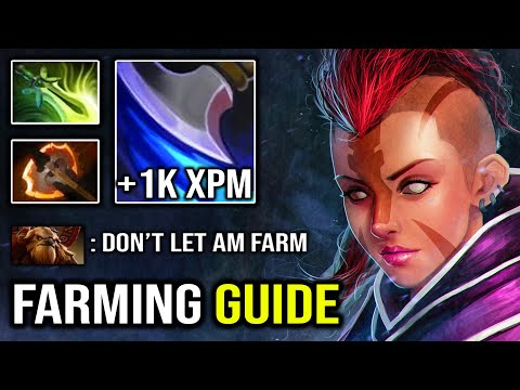How to Crazy Farm Anti Mage 13Min Battle Fury 1K XPM Vs PL illusion Army | Top 10K MMR DotA 2