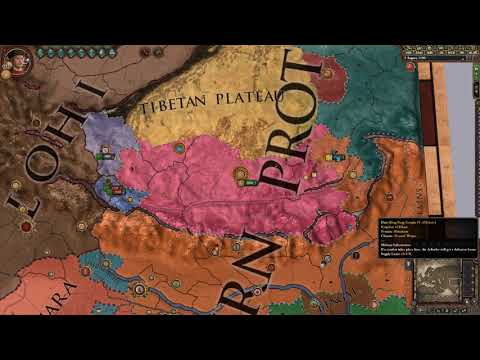 Let's play CK2 Jade Dragon with CK2+ mod / Lhaze (Tibet) - part 153