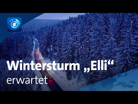 🌍 tagesschau24 Top-Thema, 8.1.2026 | Sturmtief bringt noch mehr Schnee und Eis