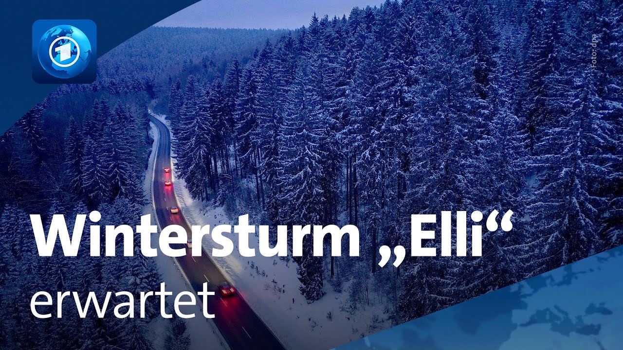 🌍 tagesschau24 Top-Thema, 8.1.2026 | Sturmtief bringt noch mehr Schnee und Eis