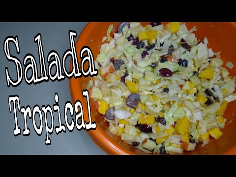 COMO FAZER SALADA TROPICAL | NOSSA VIDA INCRÍVEL