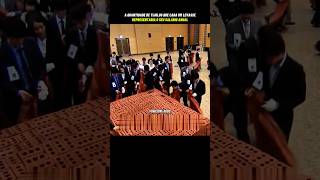 Quanto mais tijolos pegassem maior seria