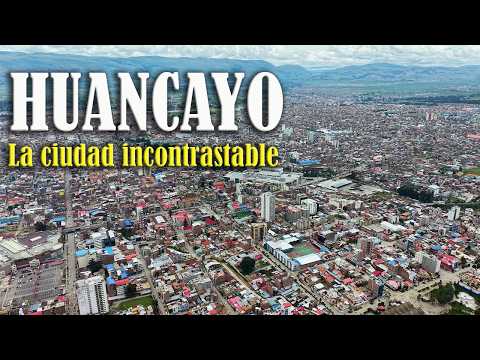 ¿Qué tan IMPRESIONANTE es HUANCAYO? La recorrimos desde el cielo