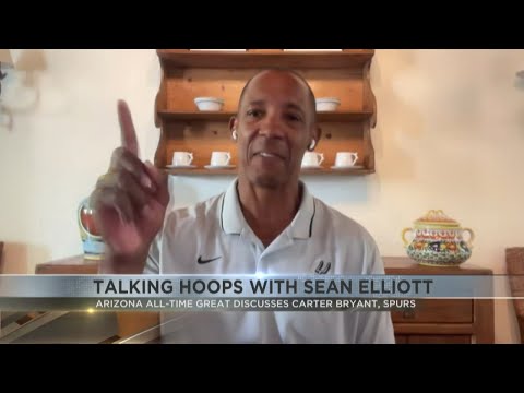 Arizona Basketball legend and Spurs TV analyst Sean Elliott talks about rookie Carter Bryant