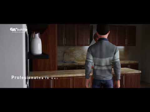 GA+ Kuhinje 3D