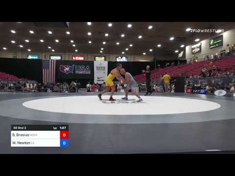 78 Lbs Rr Rnd 3 - Brad Brosius, Modern Day Gladiators Wrestling Club Vs William Newton, California