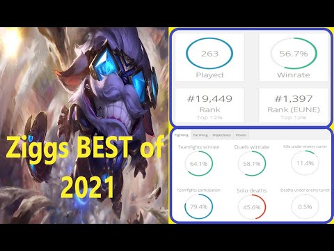 Ziggs dark harvest MONTAGE  - Best of 2021 part. 1
