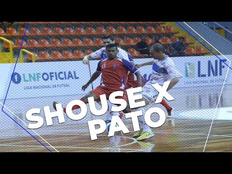 SHOUSE 0 X  3 PATO FUTSAL - GOLS - LNF 2018