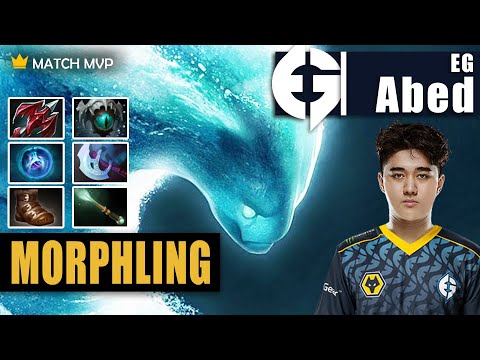 Morphling Mid | EG.Abed | ABED GOD MORPHLING MIDLANE BUILD IMBA 14 KILLS | 7.31d Gameplay Highlights