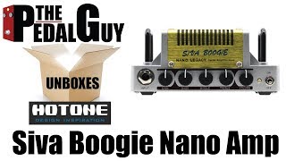 Video thumbnail for ThePedalGuy Unboxes the Hotone Siva Boogie by The Pedal Guy
