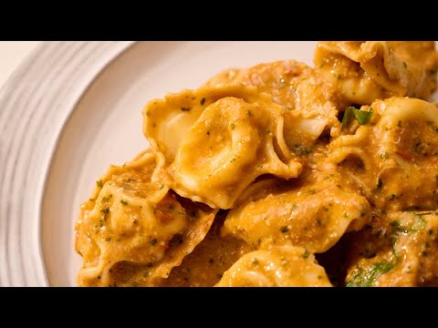 Tomato Pesto Tortellini Recipe