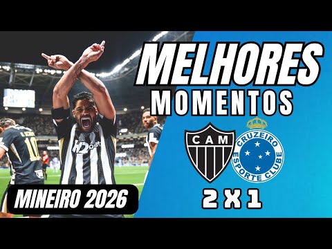 Atlético-MG's comeback win against Cruzeiro, 2-1 | Highlights (FULL) | Campeonato Mineiro 2026!