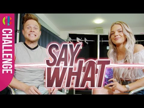 Olly Murs and Louisa Johnson play 'Say What!?'