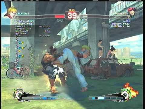 SSF4AE:  Ken (LeviStrauss1829)  vs. Akuma (qal03)  SD