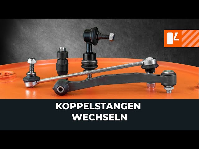 Wie Sie Stabilisator Koppelstange beim BMW X6 selbstständig austauschen - Videoanleitung