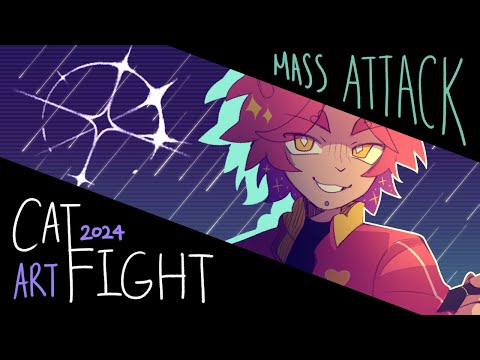 CATFIGHT || Art Fight 2024 Mass Attack || Animation meme