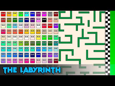 100 Square Race: The labyrinth | Square League