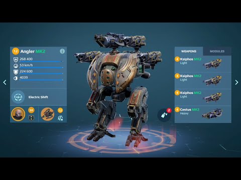 NEW META BUILD? CESTUS AND KSIPHOS ON THE ANGLER! (War Robots)
