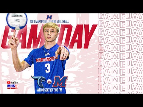 Perry Meridian v Martinsville | 2023 Mens Volleyball | MHS Rewind