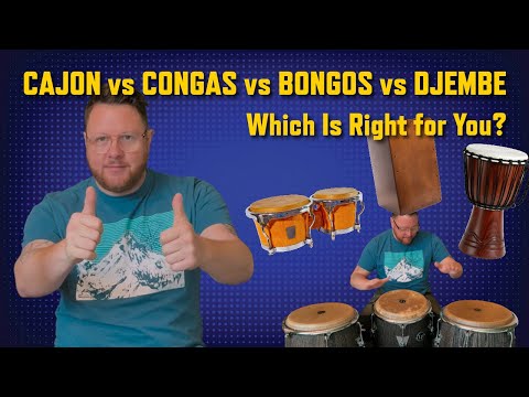 Cajon vs Bongos vs Congas vs Djembe: Which Hand Drum Is Right for You?